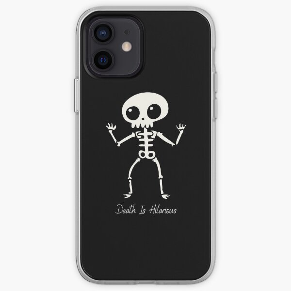 Death is a Skeleton iPhone Soft Case