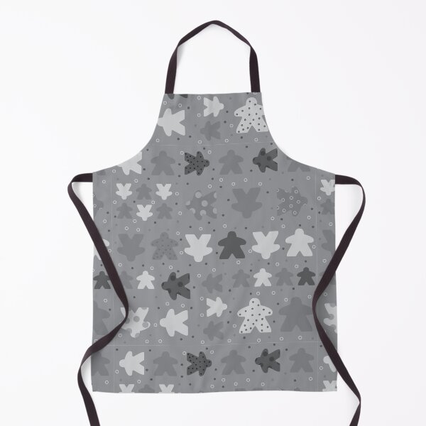 Item preview, I Play Black or Gray - Meeple Board Game Pattern designed and sold by BeamGeeks.