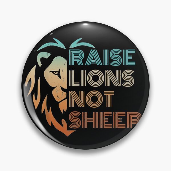 Item preview, Raise lions not sheep 12 designed and sold by V28LBFF8.