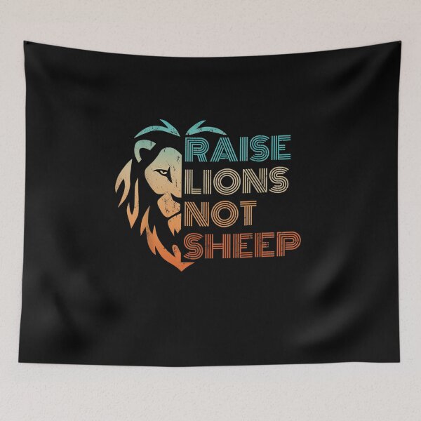 Item preview, Raise lions not sheep 12 designed and sold by V28LBFF8.