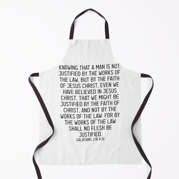 Item preview, Galatians 2:16 KJV designed and sold by Logosdesignshop.