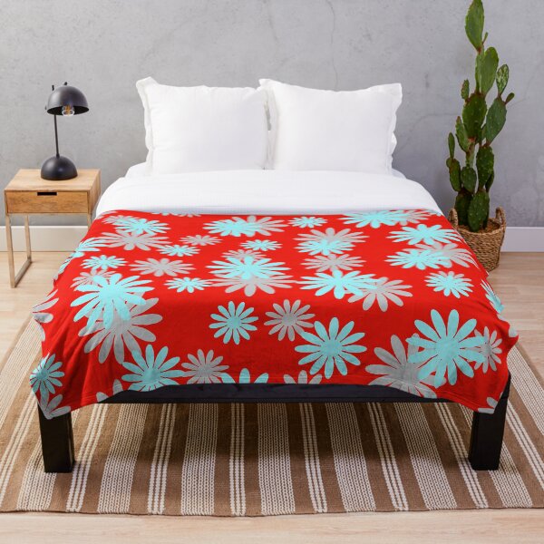 Item preview, Shadow daisies (Red) designed and sold by Cinzia Fabrizio.
