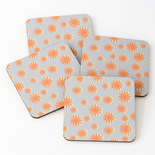Item preview, Shadow Daisies (Glacier Gray) designed and sold by Cinzia Fabrizio.
