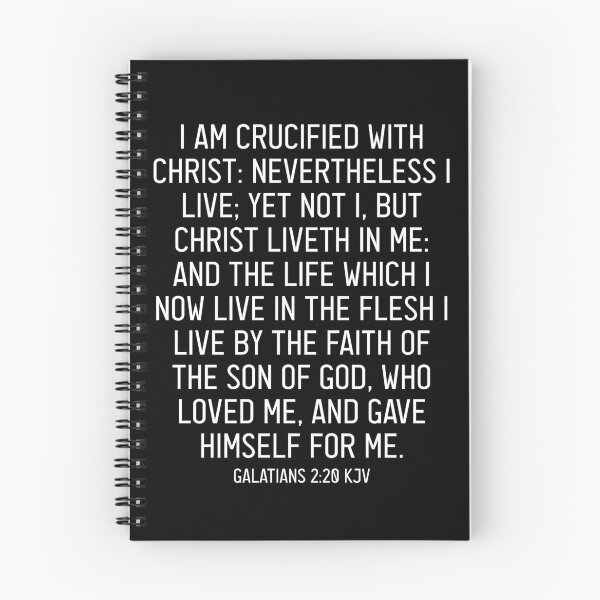 Item preview, Galatians 2:20 KJV designed and sold by Logosdesignshop.
