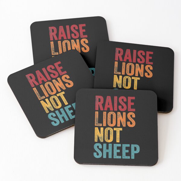 Item preview, Raise lions not sheep 13 designed and sold by V28LBFF8.
