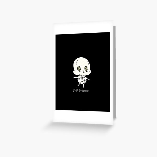 Death is Adorable Greeting Card