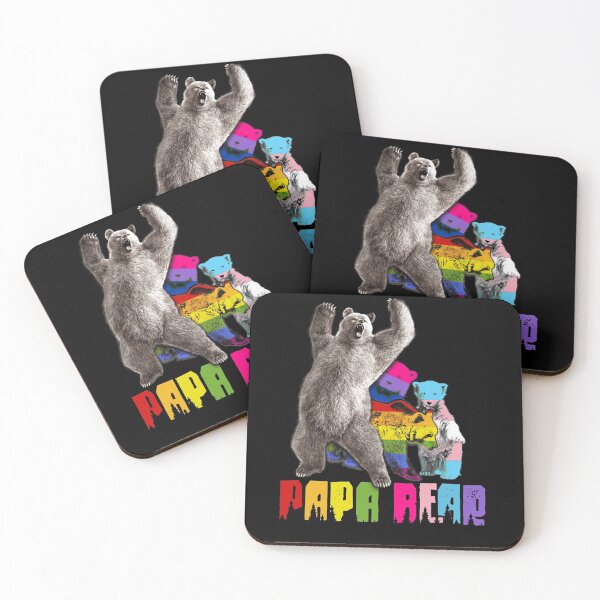 Aperçu de l'œuvre Fierté LGBT Papa Ours Gay Bisexuel créée et vendue par BaseStore.