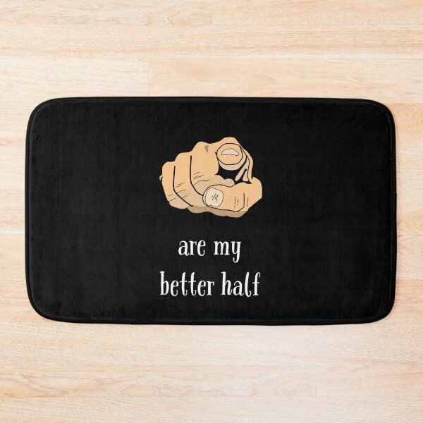 Item preview, YOU ARE MY BETTER HALF, VALENTINES DAY designed and sold by Happy  Soul Store.