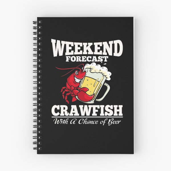 Item preview, Weekend Forecast Crawfish With a Chance of Beer  designed and sold by Jay Bayne.