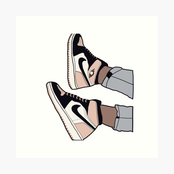 Air Jordans Art Prints Redbubble Air Jordans Art Prints Redbubble