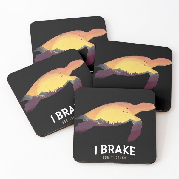 Item preview, I Brake For Turtles designed and sold by RedQuality.