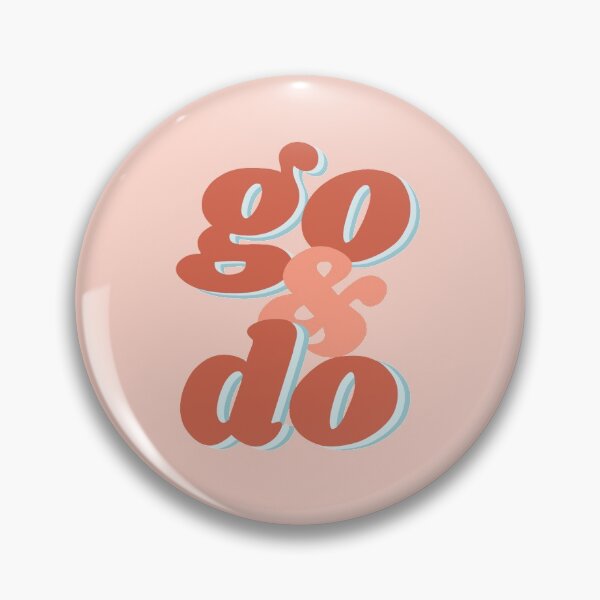 Item preview, Go and Do Sticker designed and sold by ClementineQ.