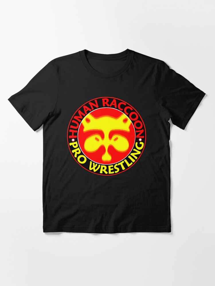 Human Raccoon Pro Wrestling Logo | Essential T-Shirt