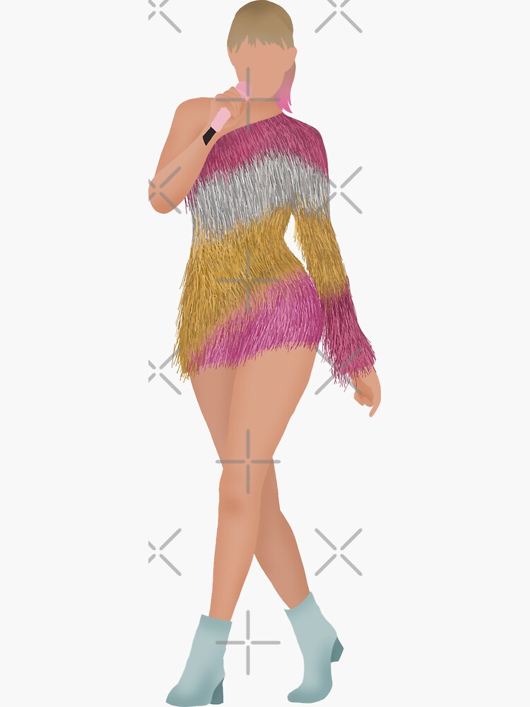 I made Taylor Swift Lover Eras Outfit Stickers : r/SwiftieMerch