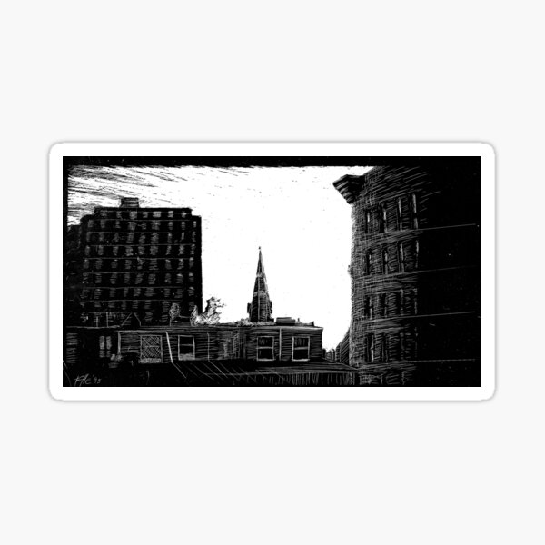 Baltimore Skyline Sticker