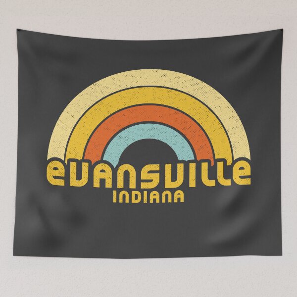 Item preview, Retro Evansville Indiana designed and sold by dk80.