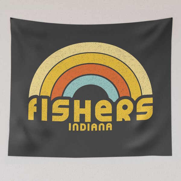 Item preview, Retro Fishers Indiana designed and sold by dk80.