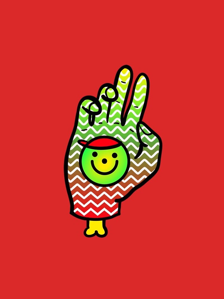 Thumbnail 4 of 4, iPhone Case, Happy Happy Hand designed and sold by RedsStickerShop.