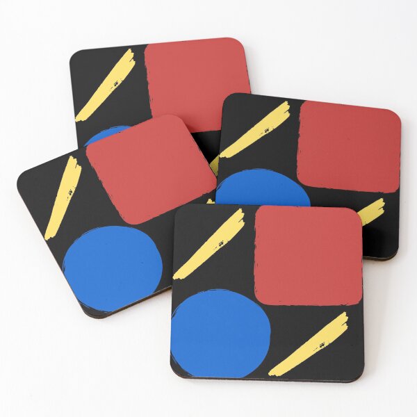 Item preview, Primary Colors Geometric Pattern designed and sold by nessalunas.