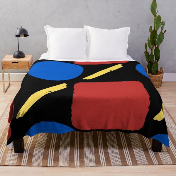 Item preview, Primary Colors Geometric Pattern designed and sold by nessalunas.