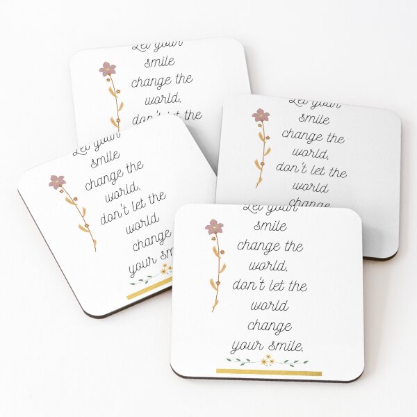 Item preview, Let your smile chance the world designed and sold by Nadia C  Ideas.