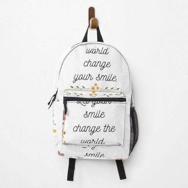 Item preview, Let your smile chance the world designed and sold by Nadia C Ideas.
