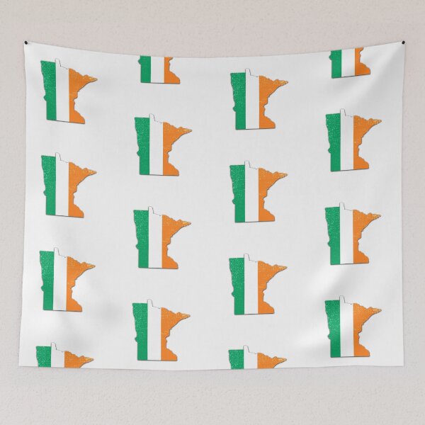 Item preview, Minnesota Ireland Flag designed and sold by MinnesotApparel.