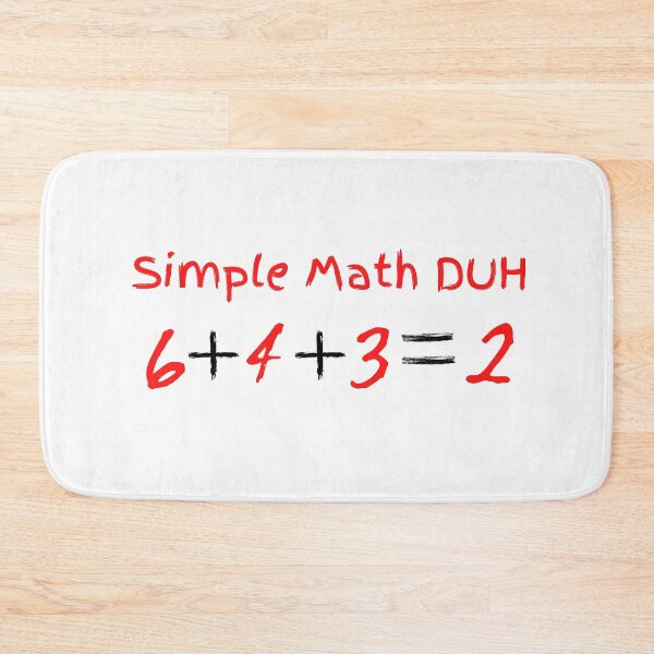 Item preview, Baseball pun, 6+4+3=2 Simple Math Duh... designed and sold by GulQari.