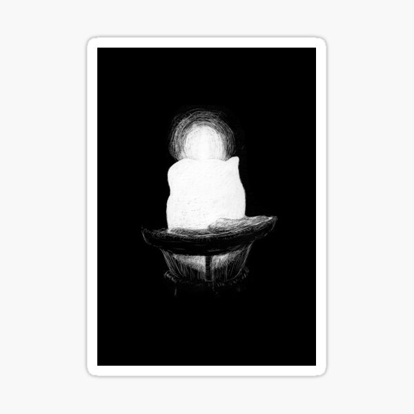 Candle Flame Sticker