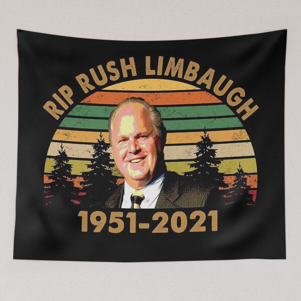 Item preview, RIP RUSH LIMBAUGH designed and sold by onjami.