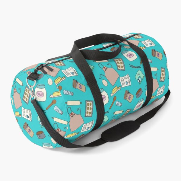 Item preview, Baking Pattern - Cute Baker - Teal designed and sold by BundaBear.