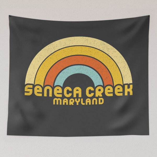 Aperçu de l'œuvre Retro Seneca Creek Maryland créée et vendue par dk80.
