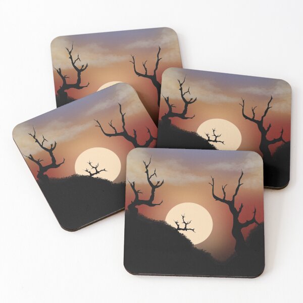 Item preview, Dark Forest Sunset designed and sold by Ayujinar.