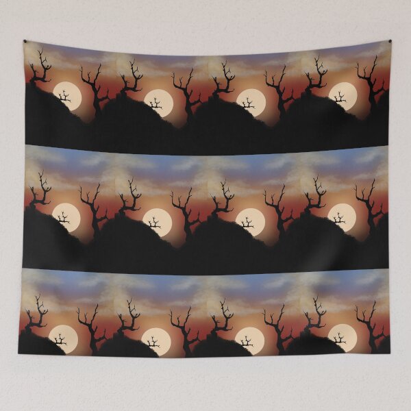 Item preview, Dark Forest Sunset designed and sold by Ayujinar.