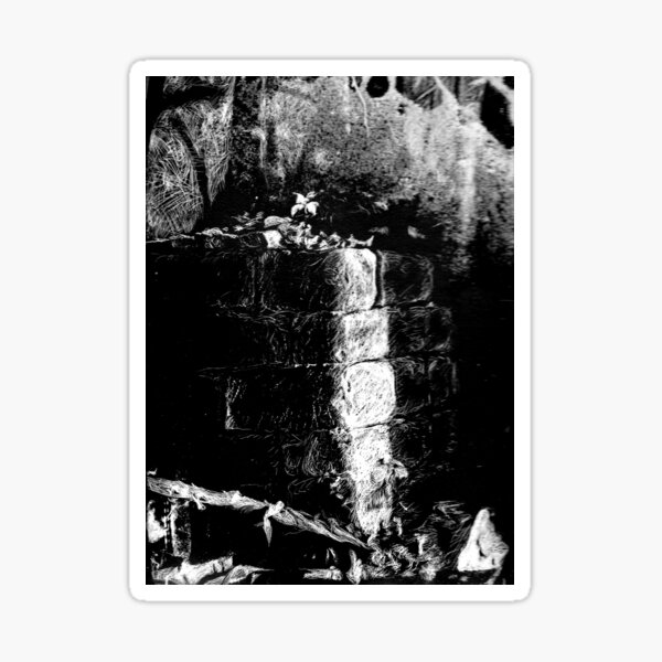 Ruined Church Cornerstone Sticker