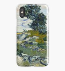 Vincent Van Gogh - The Rocks, 1888 iPhone Case/Skin