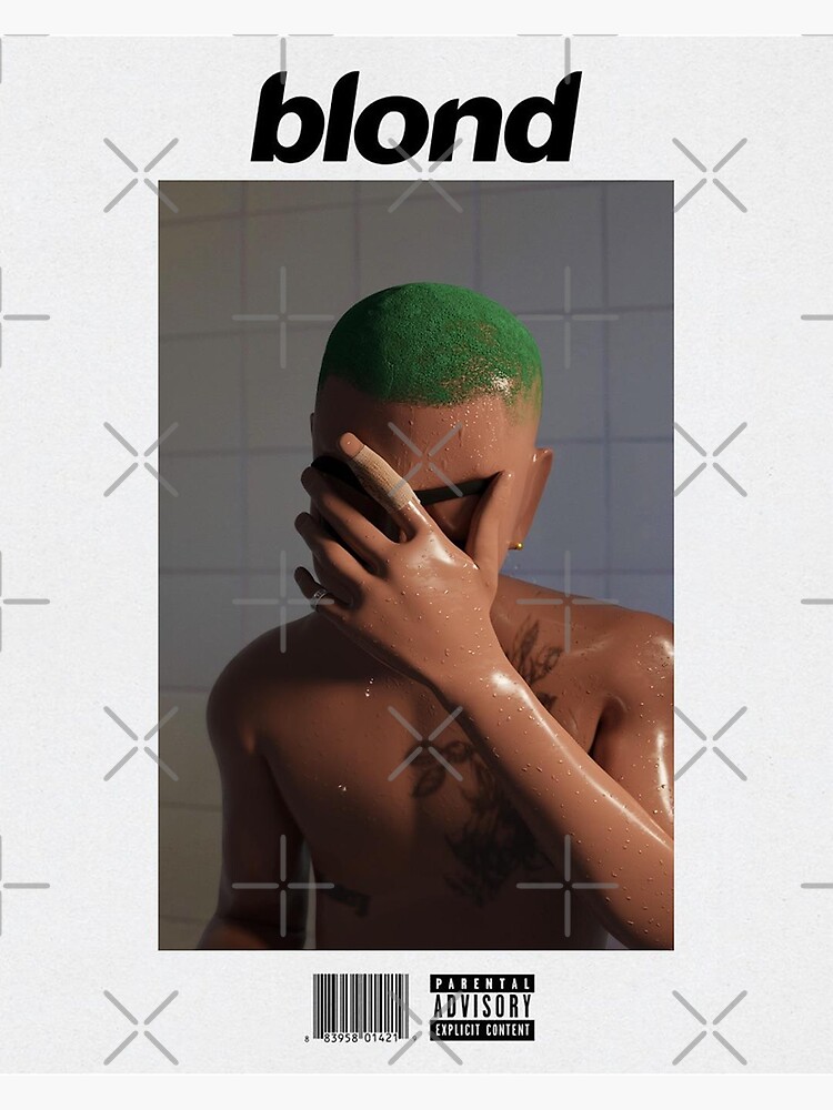 Frank Poster Mural Décoratif Sur Toile Pour Chambre D'adolescent Blond Océan 30 X 45 Cm