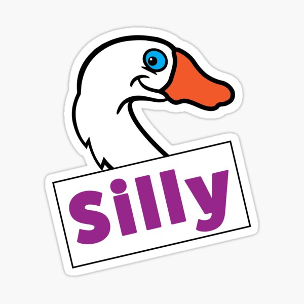 Dave Silly Goose Sticker