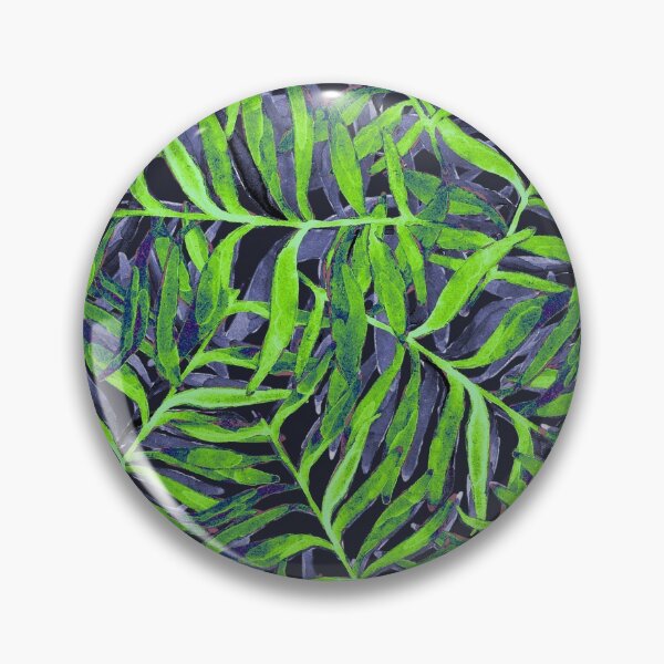 Item preview, Hamptons style Tropical palm leaf pattern designed and sold by LaBellCreative.