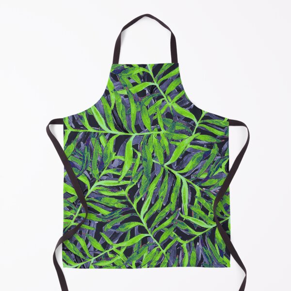 Item preview, Hamptons style Tropical palm leaf pattern designed and sold by LaBellCreative.