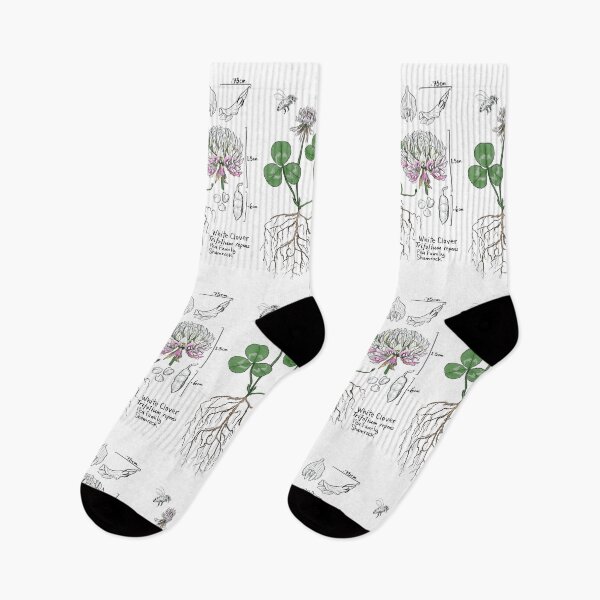 Item preview, White Clover Botanical designed and sold by mernstw.