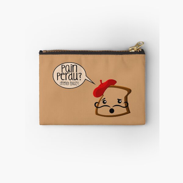 Item preview, Pain Perdu? (French Toast?) (on dark tan) designed and sold by PawsitiveMum.