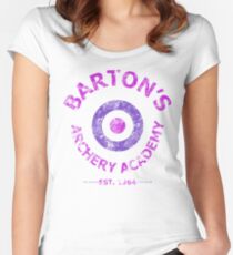Barton's Archery Academy Women's Fitted Scoop T-Shirt