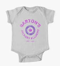 Barton's Archery Academy Short Sleeve Baby One-Piece
