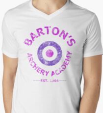 Barton's Archery Academy Men's V-Neck T-Shirt
