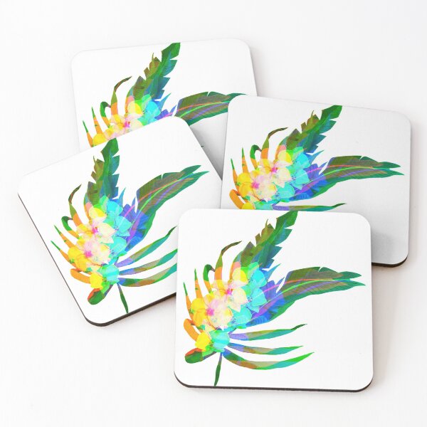 Item preview, Glowing flowers and leaves designed and sold by airspecter.