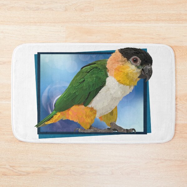 Item preview, black headed caique designed and sold by obscurite.
