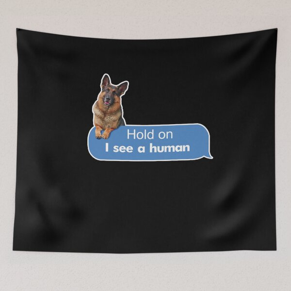 Item preview, German shepherd dog distraction designed and sold by Graphics Adora.