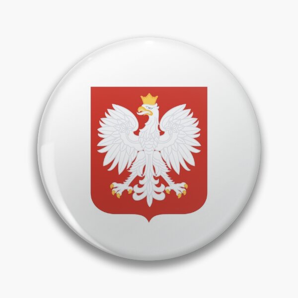 Item preview, Herb Polski Orzel Bialy Polish Coat of Arms White Eagle designed and sold by Alexander Wingate.