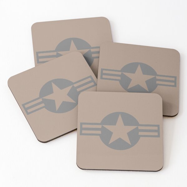 Item preview, Low Visibility Grey Roundel of the United States Air Force (desert sand) designed and sold by Jukka Heilimo.